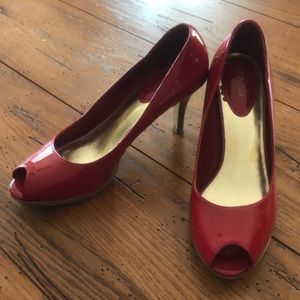 Connie Peep Toe Pump